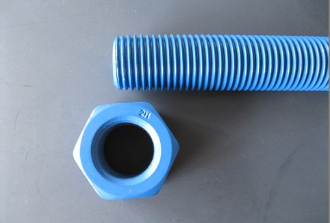 Xylan coating bolt and nuts