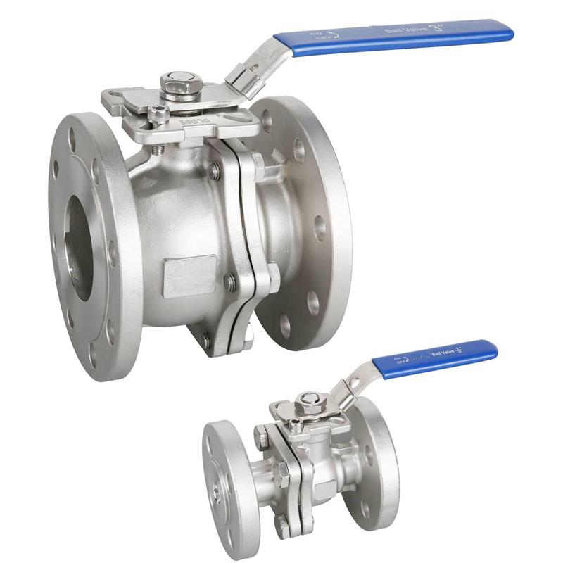 ball valve with ISO 5211 mounting pad