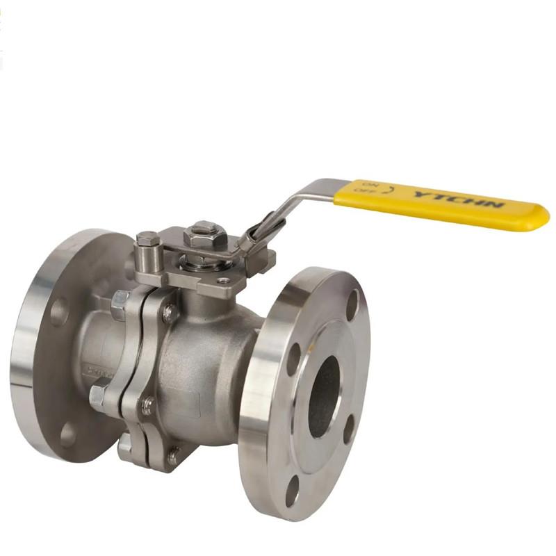 ball valve with ISO 5211 direct mounting pad